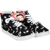 Wholesale - BETTY BOP BLACK HIGHTOP SNEAKERS ASST SIZE C/P 18